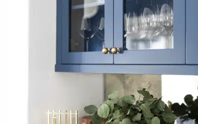 How to Cover Kitchen Cabinets with Vinyl Paper